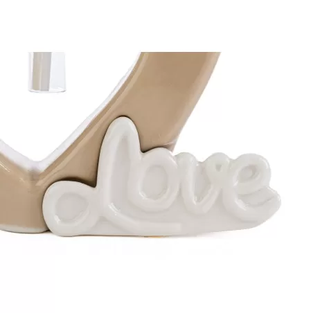 Bomboniera matrimonio profumatore cuore love beige Le stelle - 12