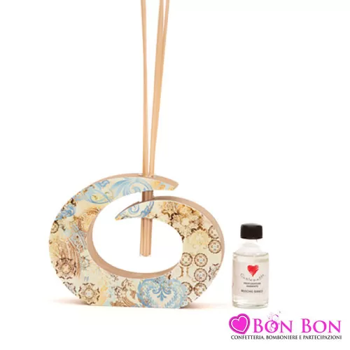 Bomboniera matrimonio solidale cuorematto profumatore spirale vintage Cuorematto - 1