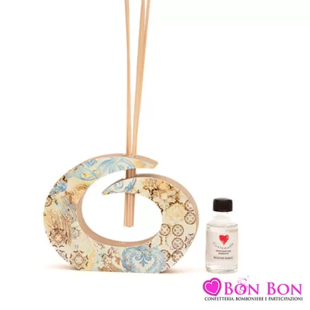Bomboniera matrimonio solidale cuorematto profumatore spirale vintage Cuorematto - 1