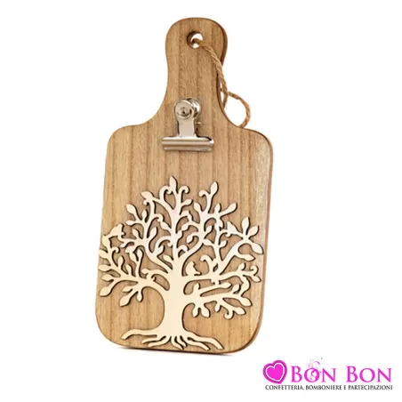 Bomboniera matrimonio solidale cuorematto lavagna memo albero Cuorematto - 1