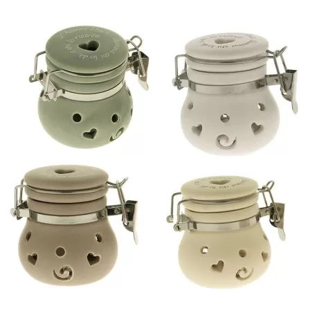 Bomboniera matrimonio barattolo ermetico altezza 10 cm linea luce ETM - 1