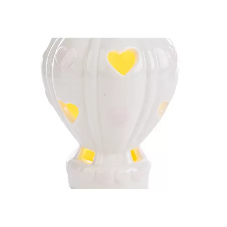 Bomboniera nascita e battesimo profumatore mongolfiera rosa con led Le stelle - 9