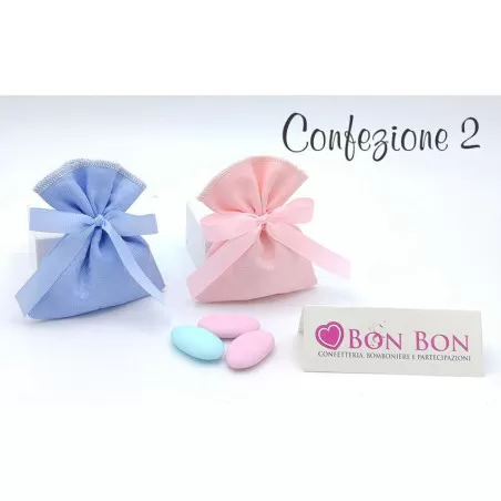 Bomboniera nascita e battesimo profumatore giostrina rosa con led Le stelle - 3