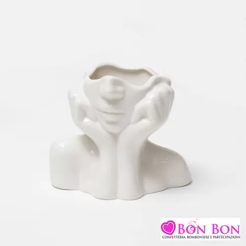 Bomboniere matrimonio vasi donna linea madame AD - 1