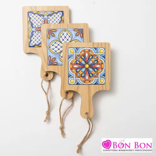 Bomboniere taglieri siciliani linea maiorca AD - 1