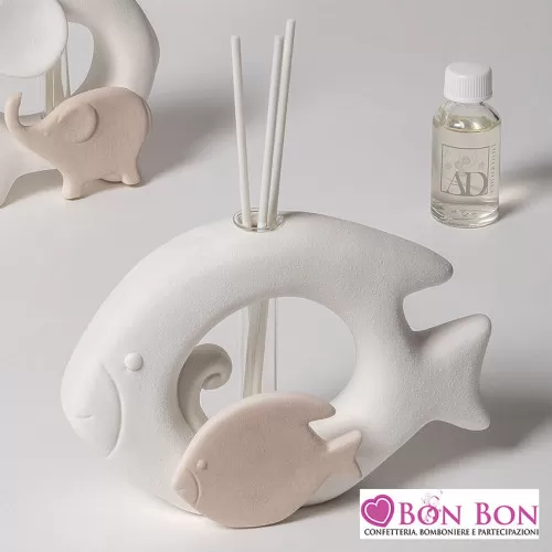 Bomboniera matrimonio profumatore pesce AD - 1