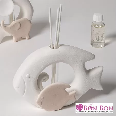 Bomboniera matrimonio profumatore pesce AD - 1