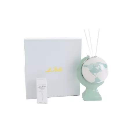 Bomboniera prima comunione profumatore globo in porcellana Le stelle - 7