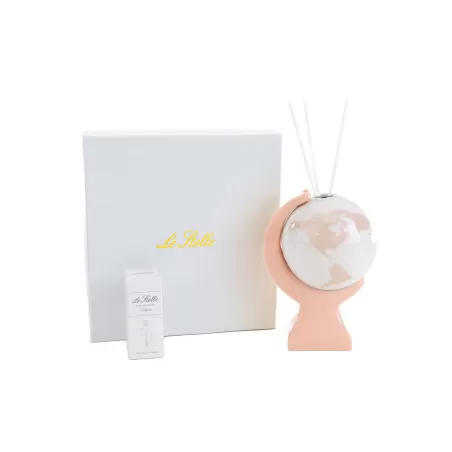 Bomboniera prima comunione profumatore globo in porcellana Le stelle - 8