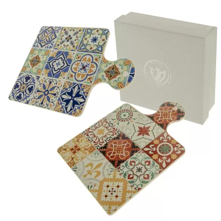 Bomboniera matrimonio tagliere quadrato 2 assortiti ETM - 1