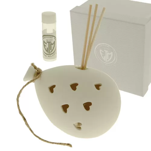 Bomboniera matrimonio profumatore palloncino traforato con led ETM - 1