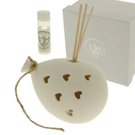 Bomboniera matrimonio profumatore palloncino traforato con led ETM - 1