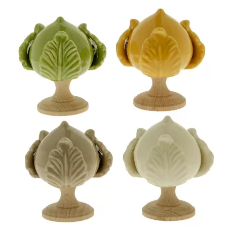 Bomboniera matrimonio pumo h.9 base legno ETM - 1