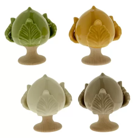 Bomboniera matrimonio pumo h.12 base legno ETM - 1