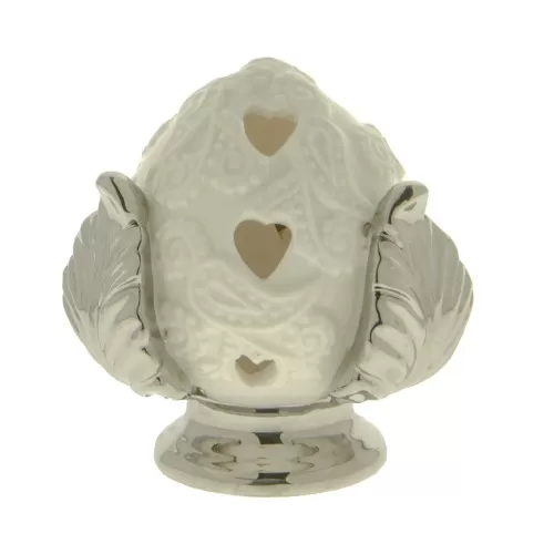 Bomboniera matrimonio pumo silver con led ETM - 1