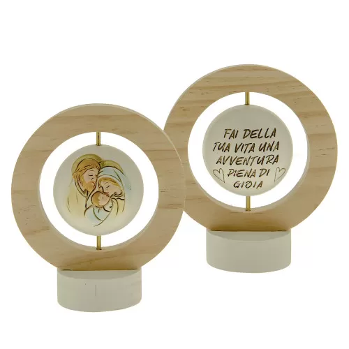 Bomboniera prima comunione goblo con icona sacra famiglia ETM - 1