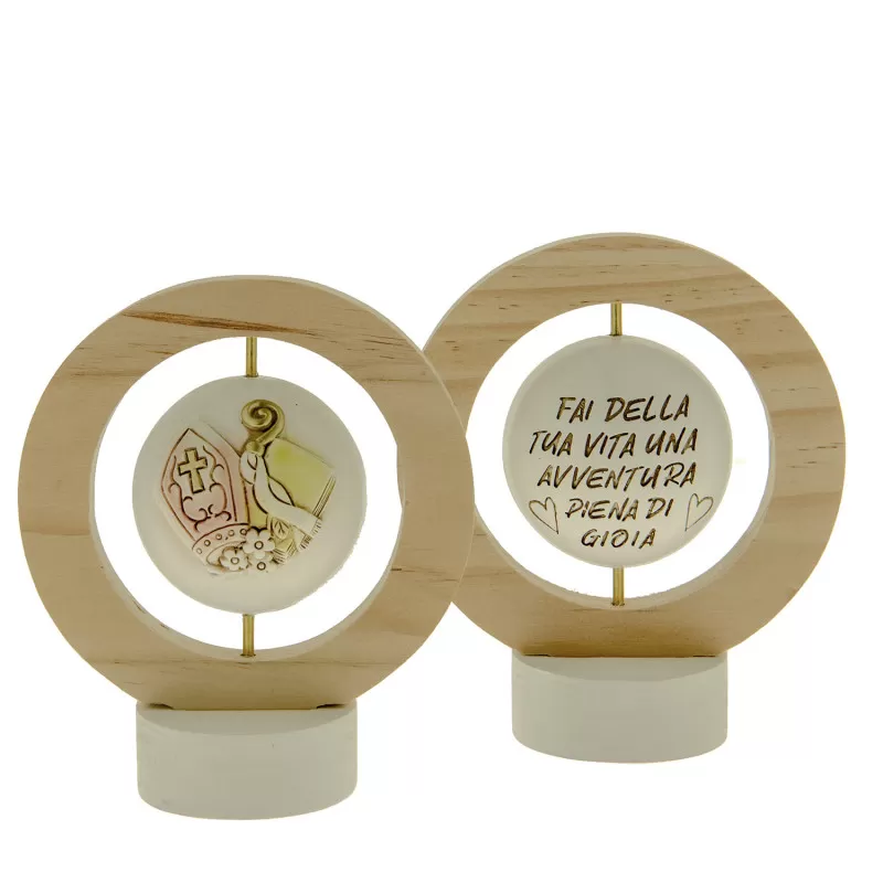 Bomboniera cresima globo con icona cresima ETM - 1