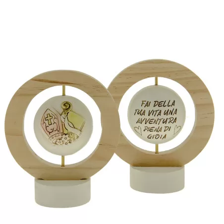 Bomboniera cresima globo con icona cresima ETM - 1