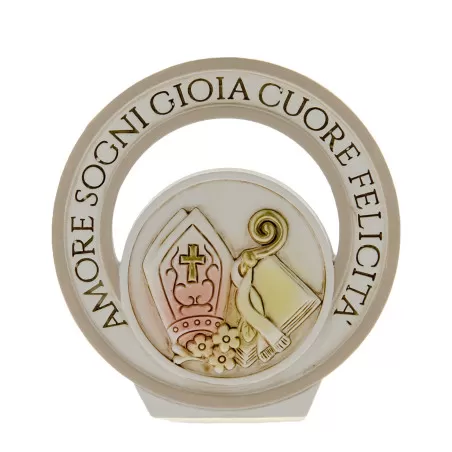 Bomboniera cresima arco con frase e icona cresima ETM - 1