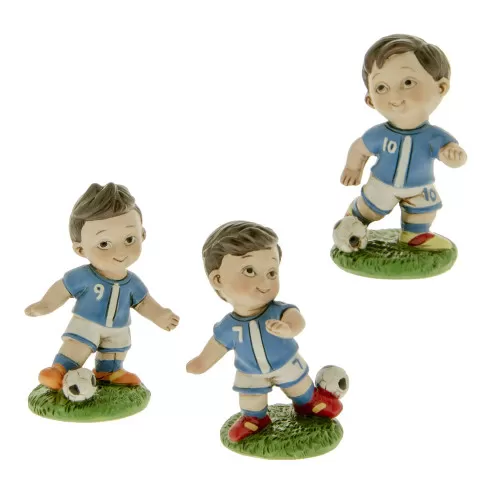 Bomboniera prima comunione statuina calciatore bimbo ETM - 1
