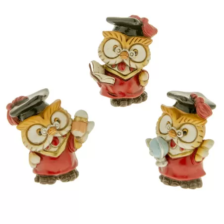 Bomboniera laurea gufetto in resina ETM - 1