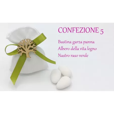 Bomboniera cresima clessidra con ciondolo e base in resina ETM - 6