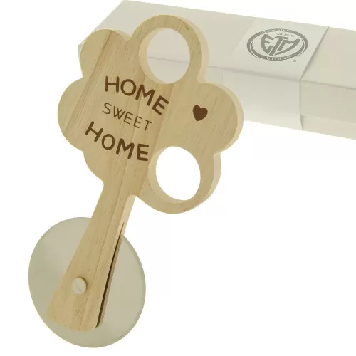 Bomboniera matrimonio taglia pizza albero in legno ETM - 1