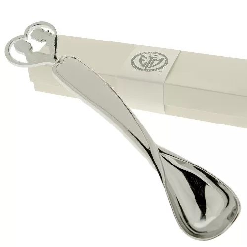 Bomboniera matrimonio cucchiaio gelato con cuore e coppia ETM - 1