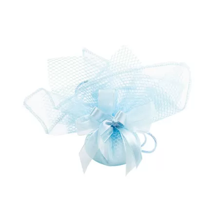 Bomboniera nascita e battesimo carillon angelo azzurro porcellana Harmony - 2