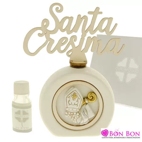 Bomboniera cresima quadrifoglio diffusore cresima linea klimt Quadrifoglio - 1