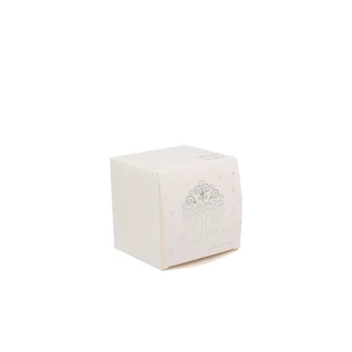 Bomboniera matrimonio harmony zuccheriera con albero della vita bianco ceramica Harmony - 1