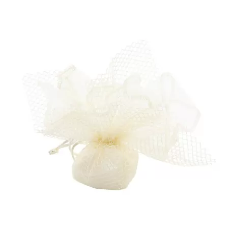 Bomboniera matrimonio harmony profumatore c-led mongolfiera bianco-tortora porcellana Harmony - 2