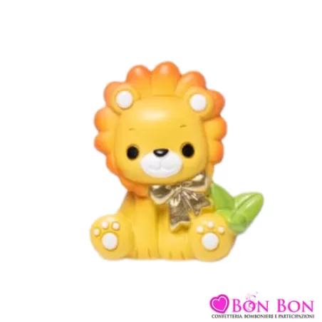 Bomboniera nascita e battesimo animali della foresta media resina Margot - 4