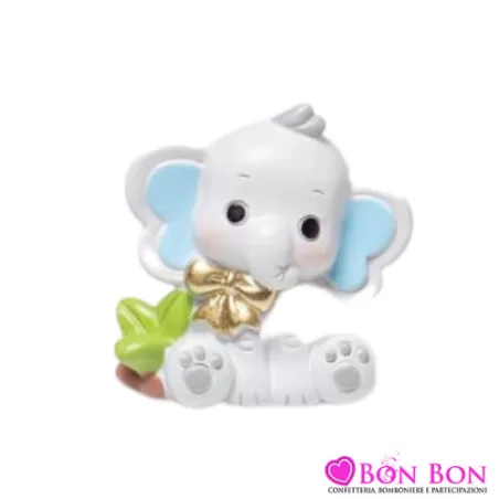 Bomboniera nascita e battesimo animali della foresta media resina Margot - 6