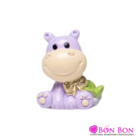 Bomboniera nascita e battesimo animali della foresta media resina Margot - 7