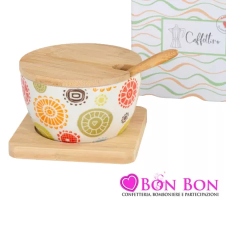 Bomboniera matrimonio cuorematto zuccheriera linea caffettino Cuorematto - 1