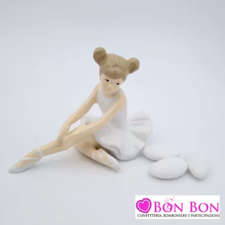 Bomboniera Prima Comunione in Offerta Ballerina in Resina - 1