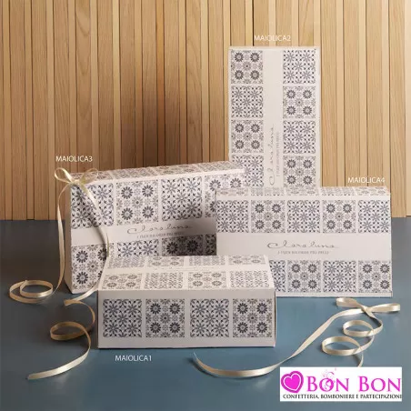 Bomboniera matrimonio tagliere in legno bianco misura grande senza coltellino Claraluna - 3