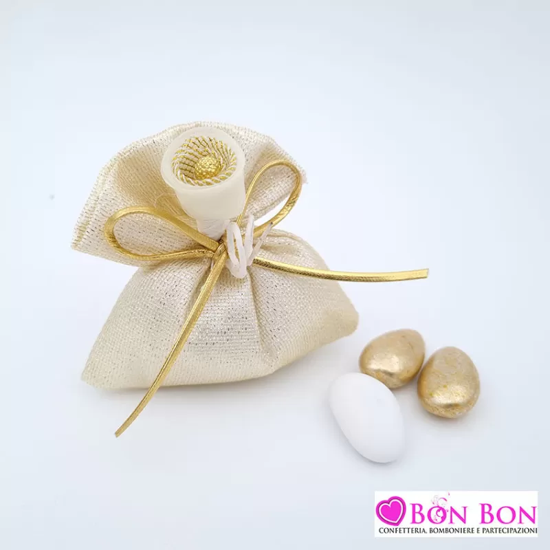 100 Sacchetti Regalo Oro Per Caramelle – 4 Design Carini: Cuori, Stelle, Strisce E Denti, Per Candy Bar, Matrimoni E Feste