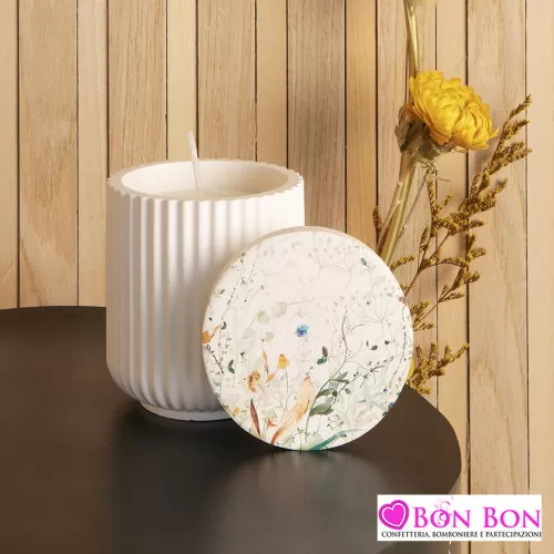 Bomboniera matrimonio scatola primavera Claraluna - 1