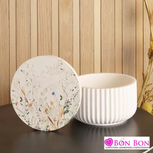 Bomboniera matrimonio scatola primavera misura grande Claraluna - 1