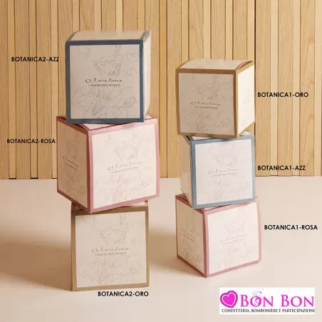 Bomboniera matrimonio diffusore cuore oro rosa misura piccola Claraluna - 3