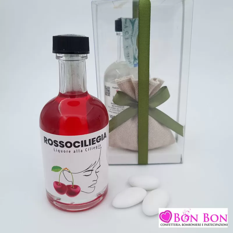 Bomboniera liquore alla ciliegia Rossociliegia - 1