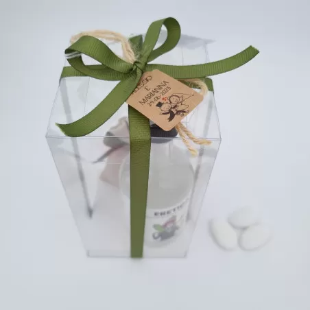 Bomboniera matrimonio liquore Granamaro dieci grani - 2