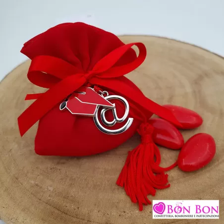 Bomboniera laurea zama tocco e informatica con nappina ETM - 2