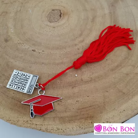 Bomboniera laurea zama tocco ed economia con nappina ETM - 1