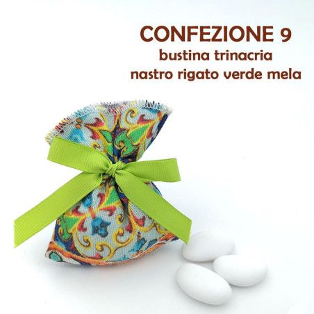 Bomboniera matrimonio portafoto piccolo con fiori in resina Margot - 10