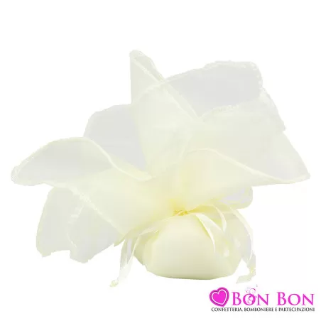 Bomboniera matrimonio profumatore elefanti bianco e oro Harmony - 3