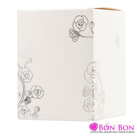 Bomboniera matrimonio candela bimba con mani in viso Harmony - 2