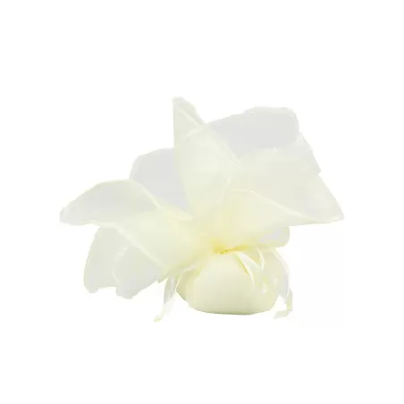 Bomboniera matrimonio profumatore carrozza bianca con strass Harmony - 3